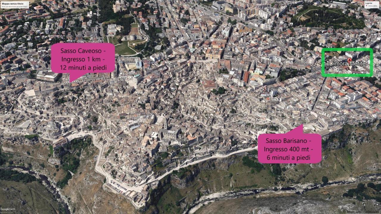Dimora Mefite-Camere Con Bagno Privato E Self Check-In Matera Exteriér fotografie